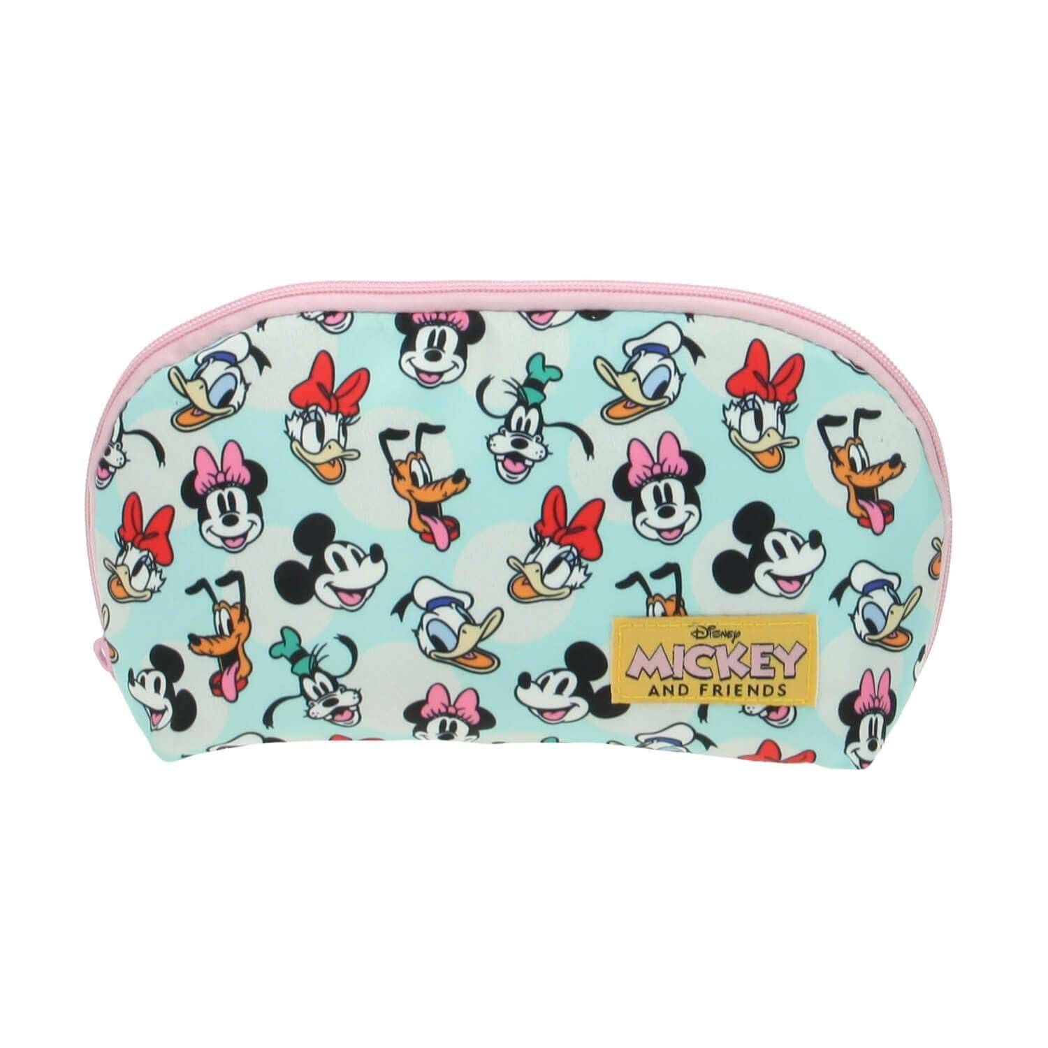 William Lamb Disney Mickey Minnie Mouse Pluto and Friends Padded Cosmetics Travel Bag William Lamb