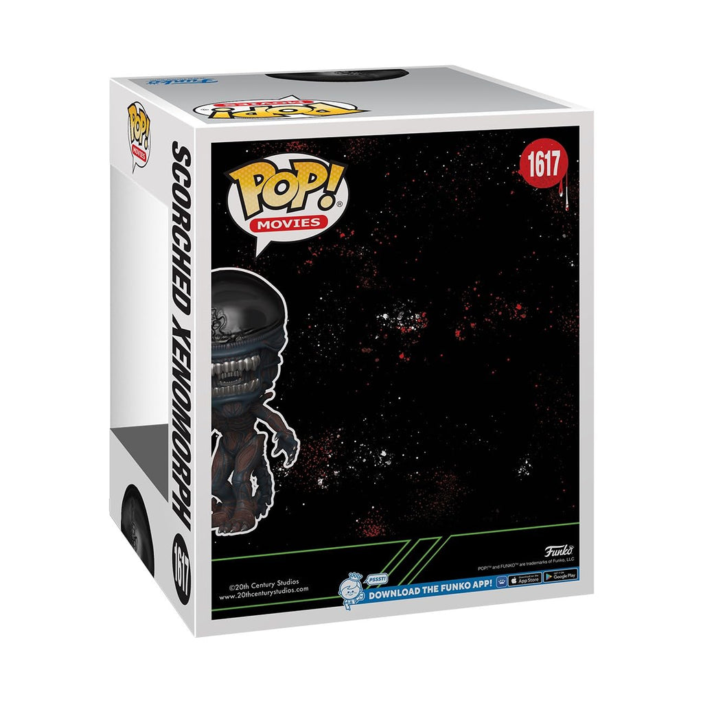 Funko Pop! Alien Romulus- Scorched Xenomorph #1617 White Wabbit Retail