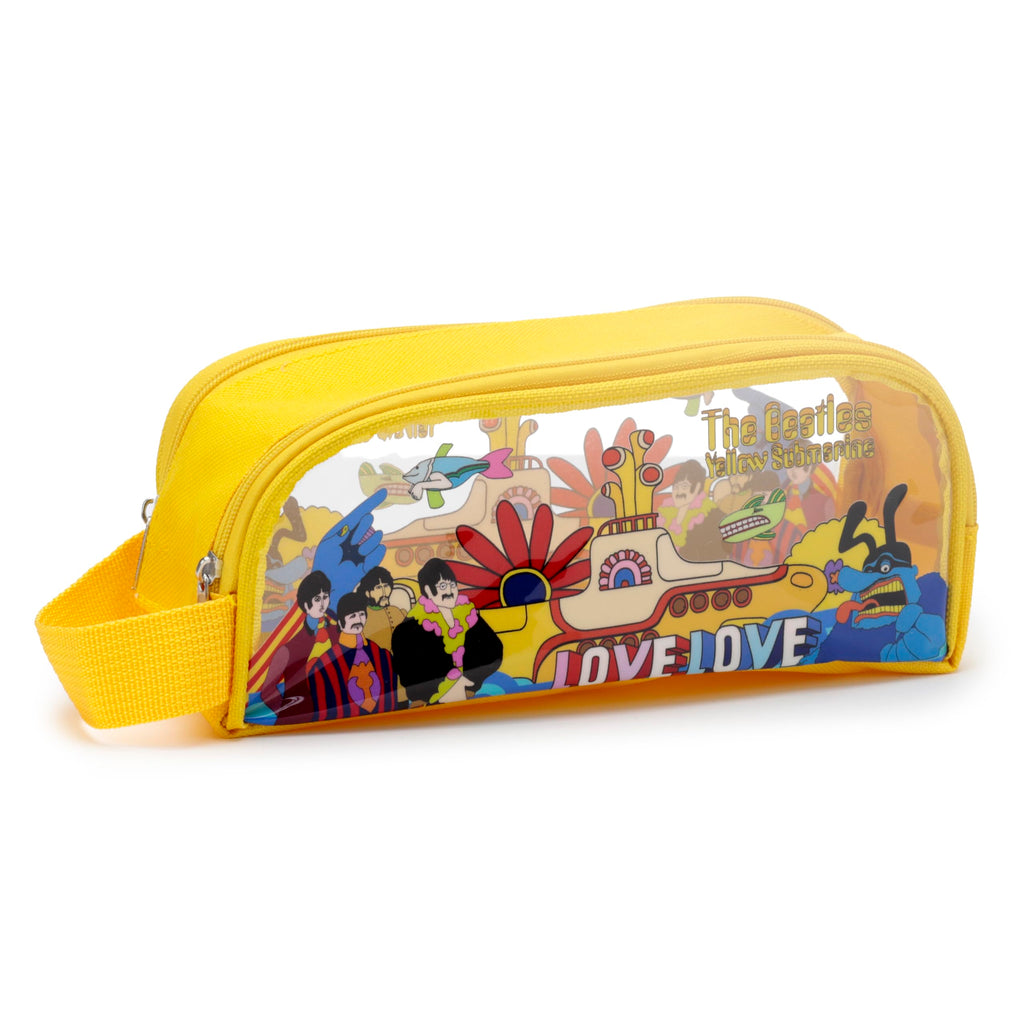 Puckator The Beatles Yellow Submarine Clear Window Pencil Case Puckator