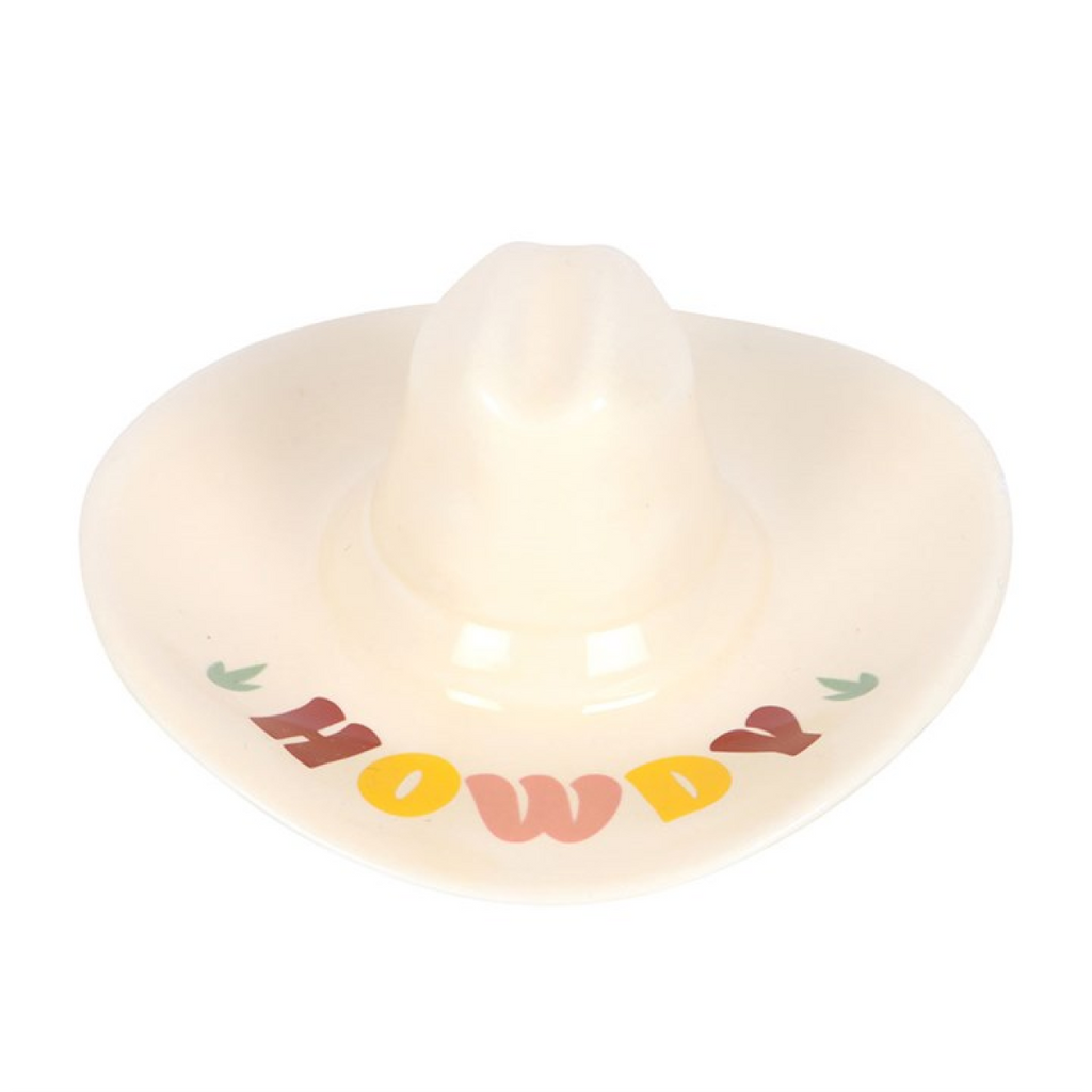 Howdy Cowboy Hat Trinket Dish Something Different
