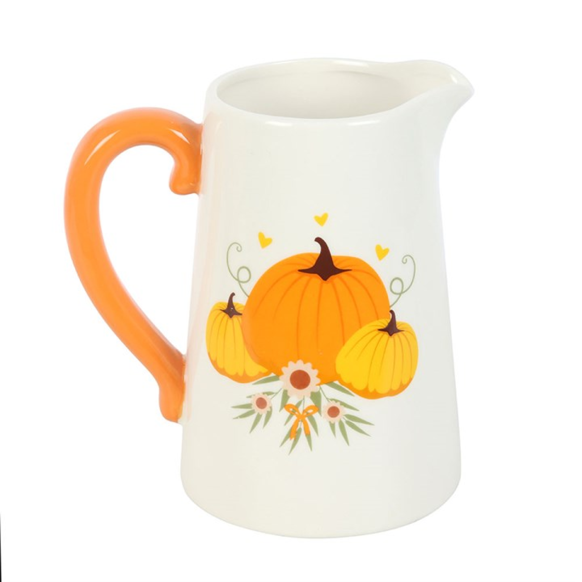 Autumn Pumpkin Ceramic Flower Jug Something Different