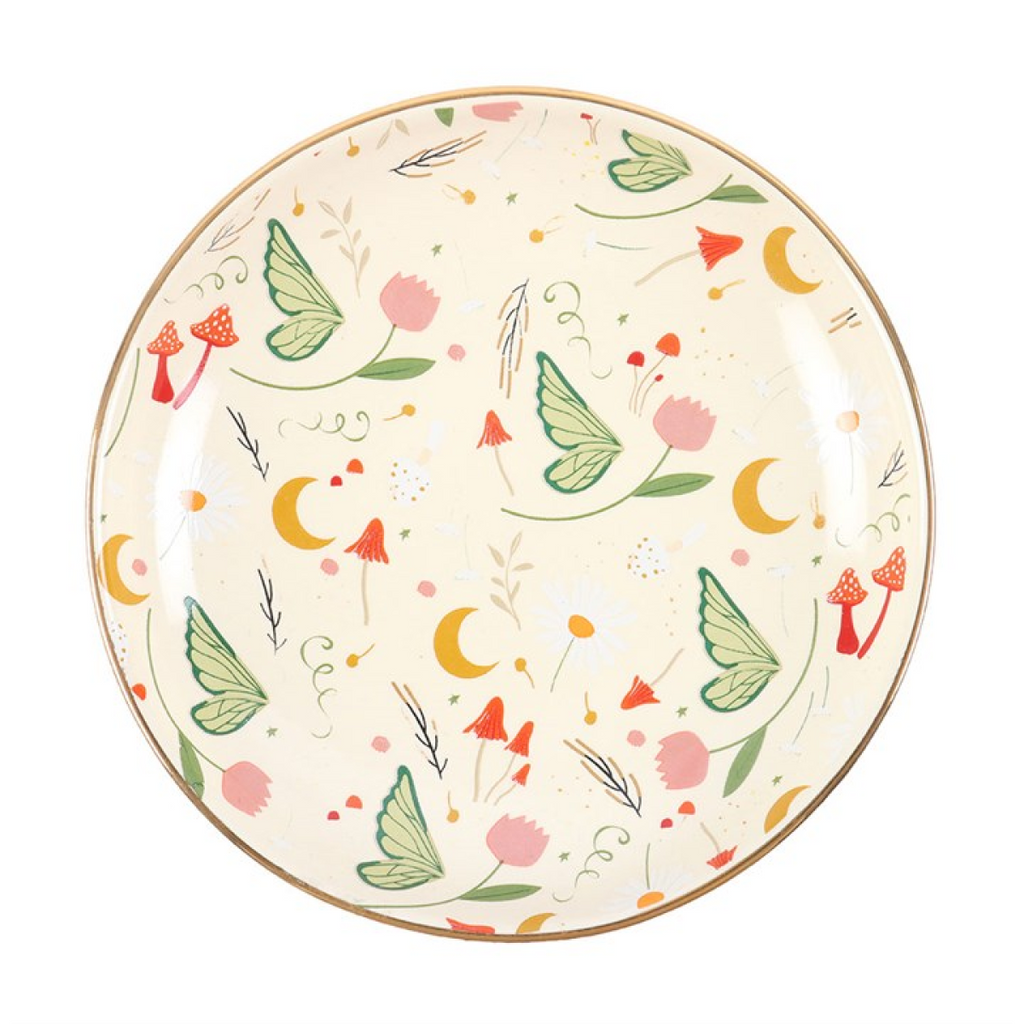 Fairy Folklore Print Trinket Dish
