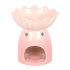 Pink Water Lily Oil Burner and Wax Warmer Something Different