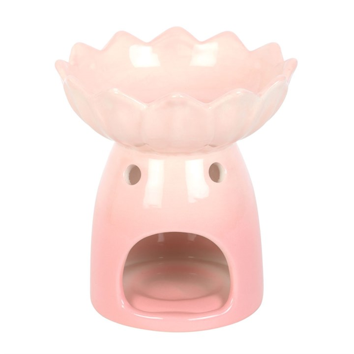 Pink Water Lily Oil Burner and Wax Warmer Something Different