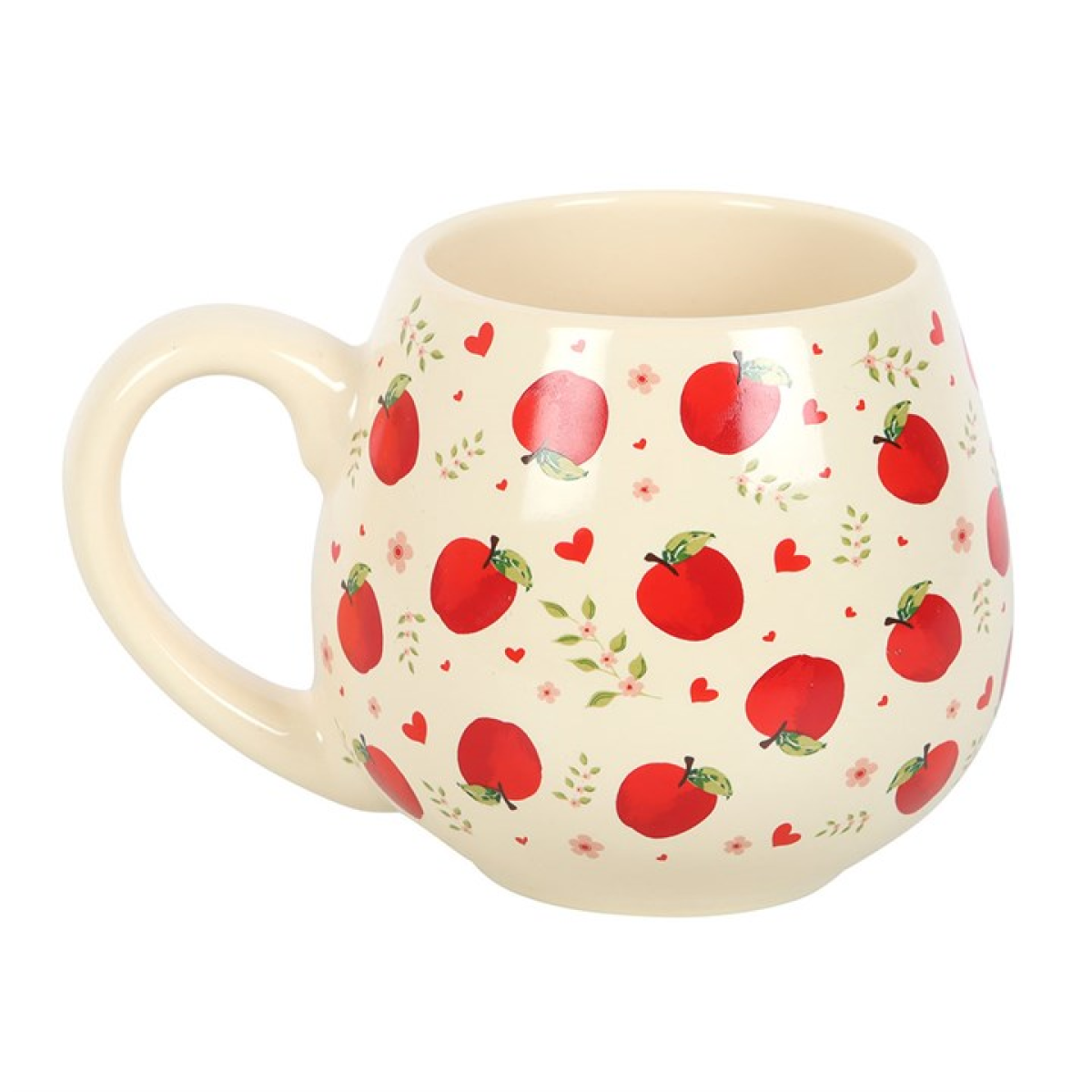 Apple Print Rounded Mug Something Different