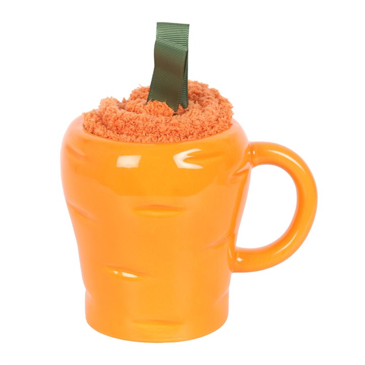 Carrot Shaped Mug and Socks Set Something Different