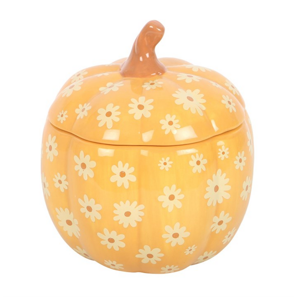 Groovy Floral Pumpkin Oil Burner Something Different