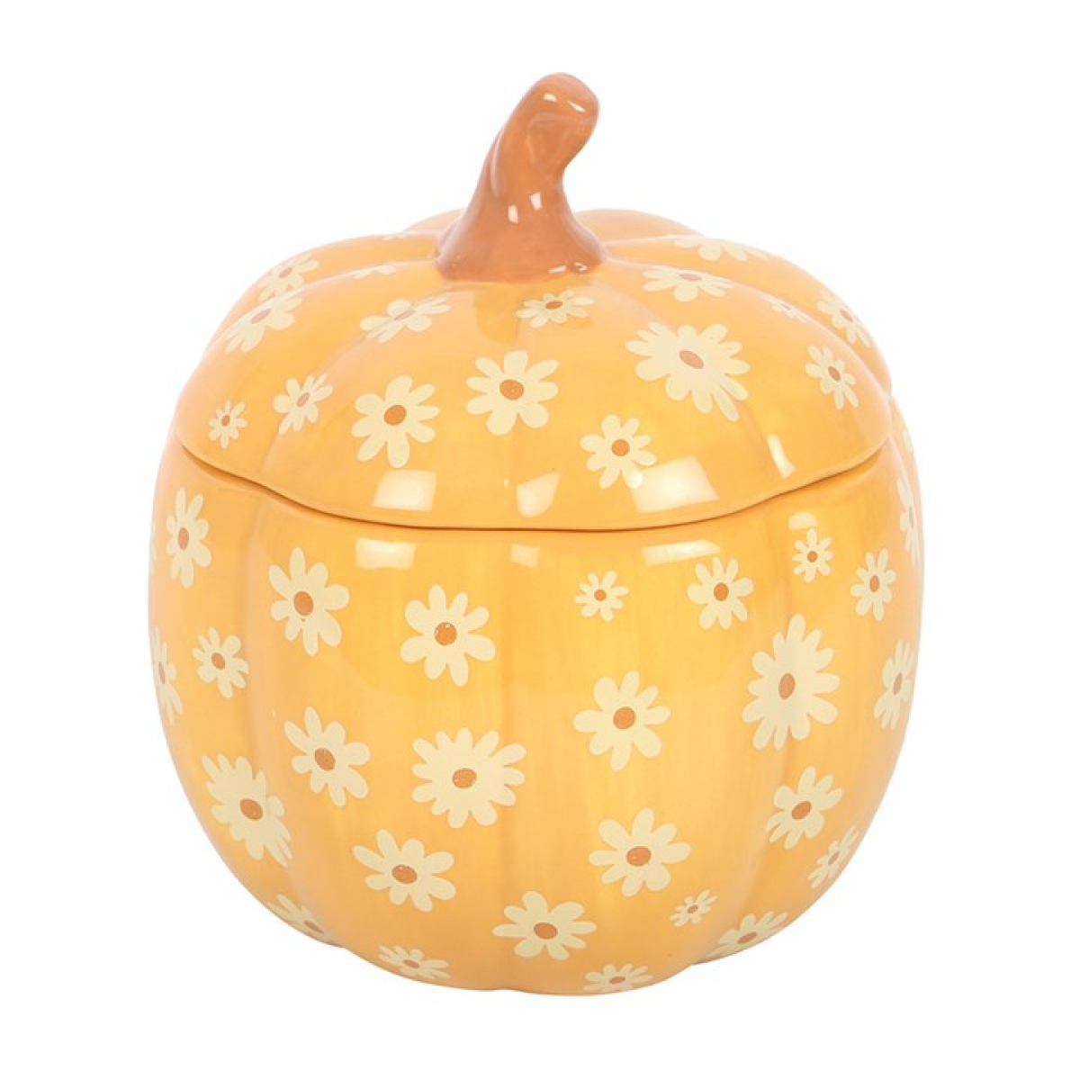 Groovy Floral Pumpkin Oil Burner Something Different