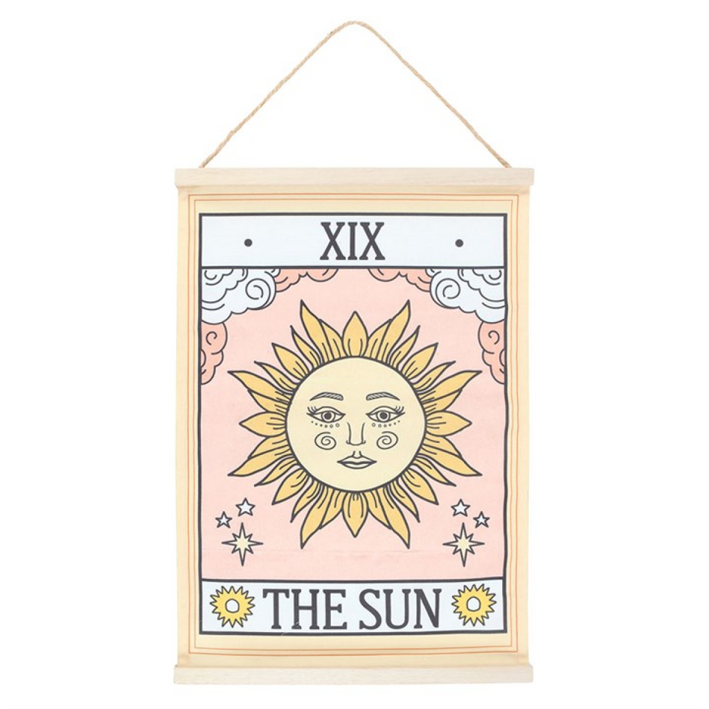 The Sun Vintage Tarot Wall Hanging