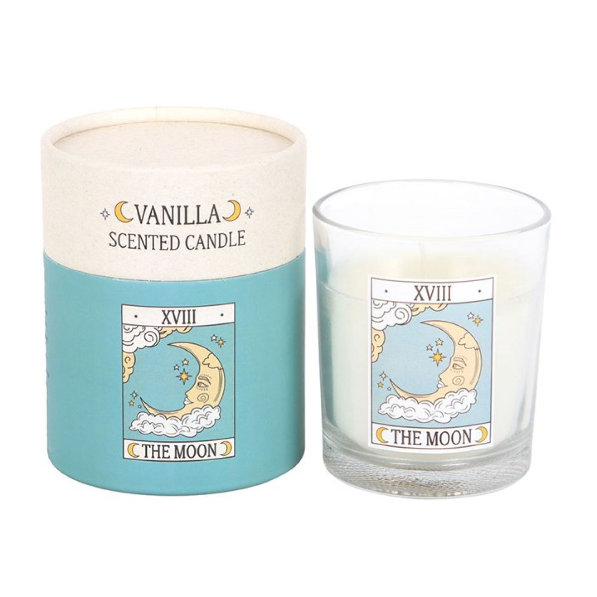 The Moon Vintage Tarot Vanilla Candle Something Different