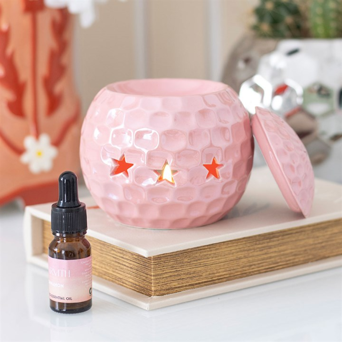 Pink Disco Ball Oil Burner Something Different