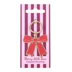 Red Bow Keyring