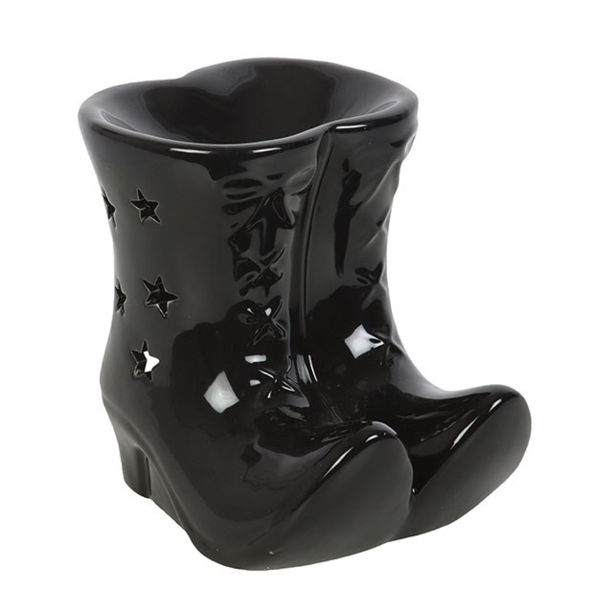 Black Witch Boots Ceramic Oil Burner