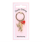 Cupid's Delivery Cherub Keyring