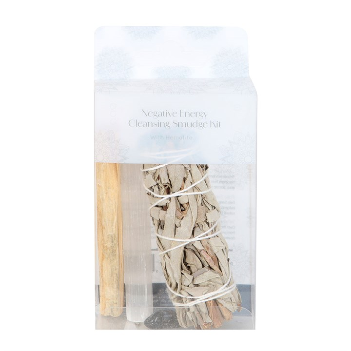 Negative Energy Smudge Kit with Hematite Something Different