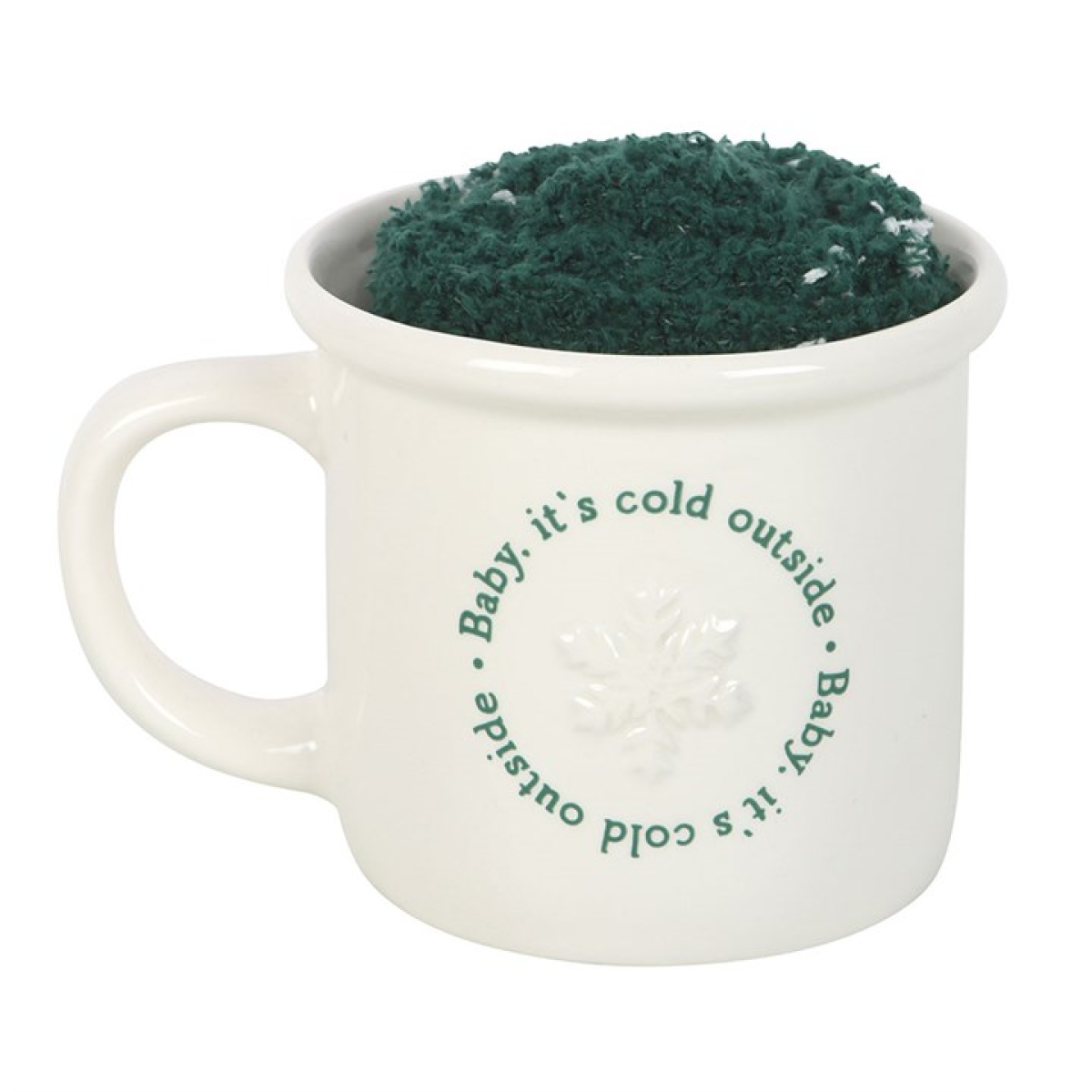 Baby It's Cold Outside Mug and Socks Set Something Different