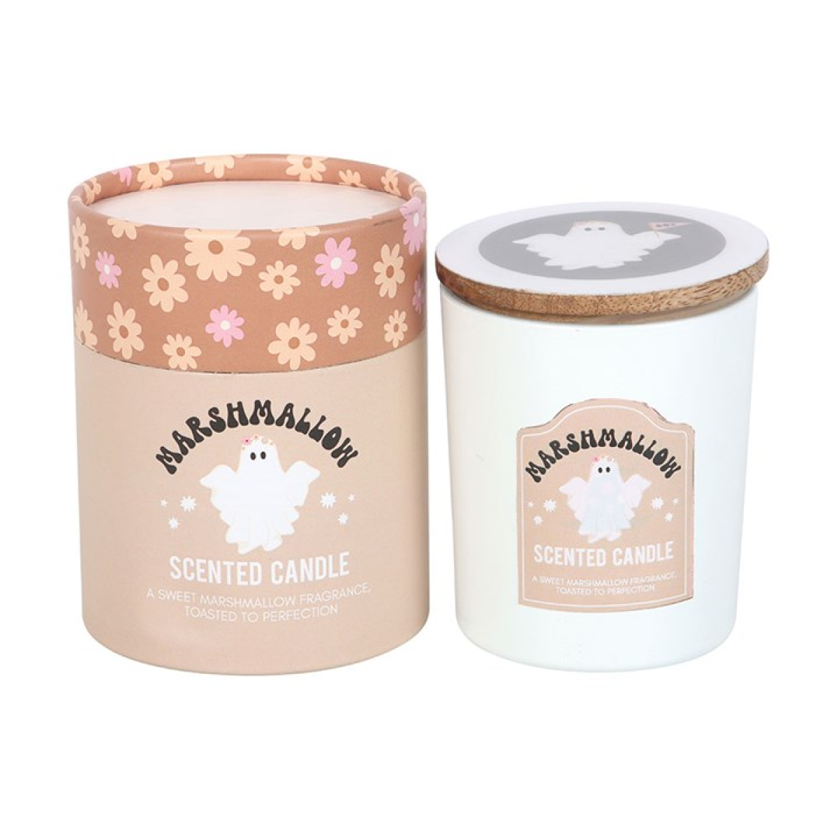 Ghost Toasted Marshmallow Candle Something Different