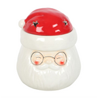 Santa Claus Shaped Ceramic Oil Burner and Wax Warmer