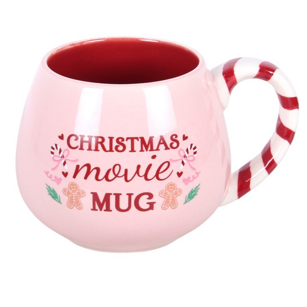 Pink Christmas Movie Mug – 500ml