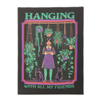 19x25cm Hanging With All My Friends Canvas Plaque by Steven Rhodes