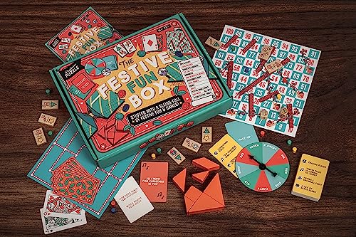 Professor Puzzle Festive Fun Box Party Game Multipack Professor PUZZLE
