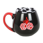 Black Dice Mug and Socks Set