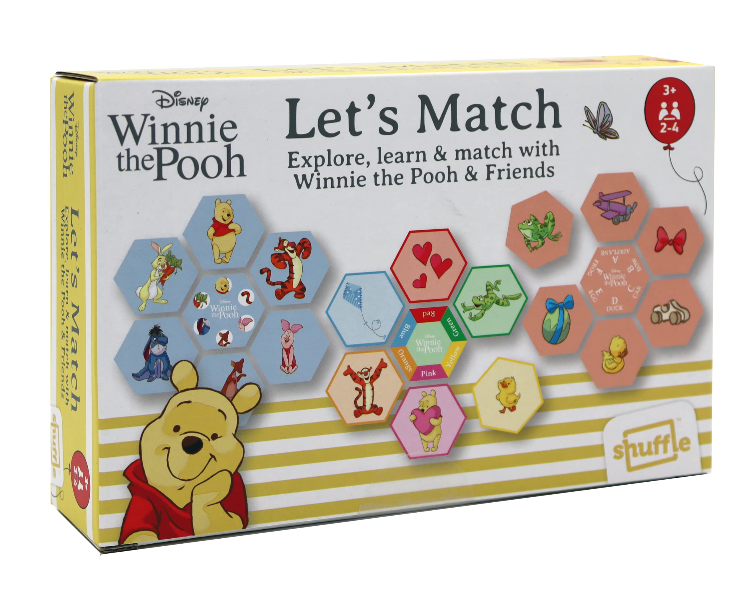 Cartamundi Shuffle Winne the Pooh Explore, Learn & Match Cartamundi