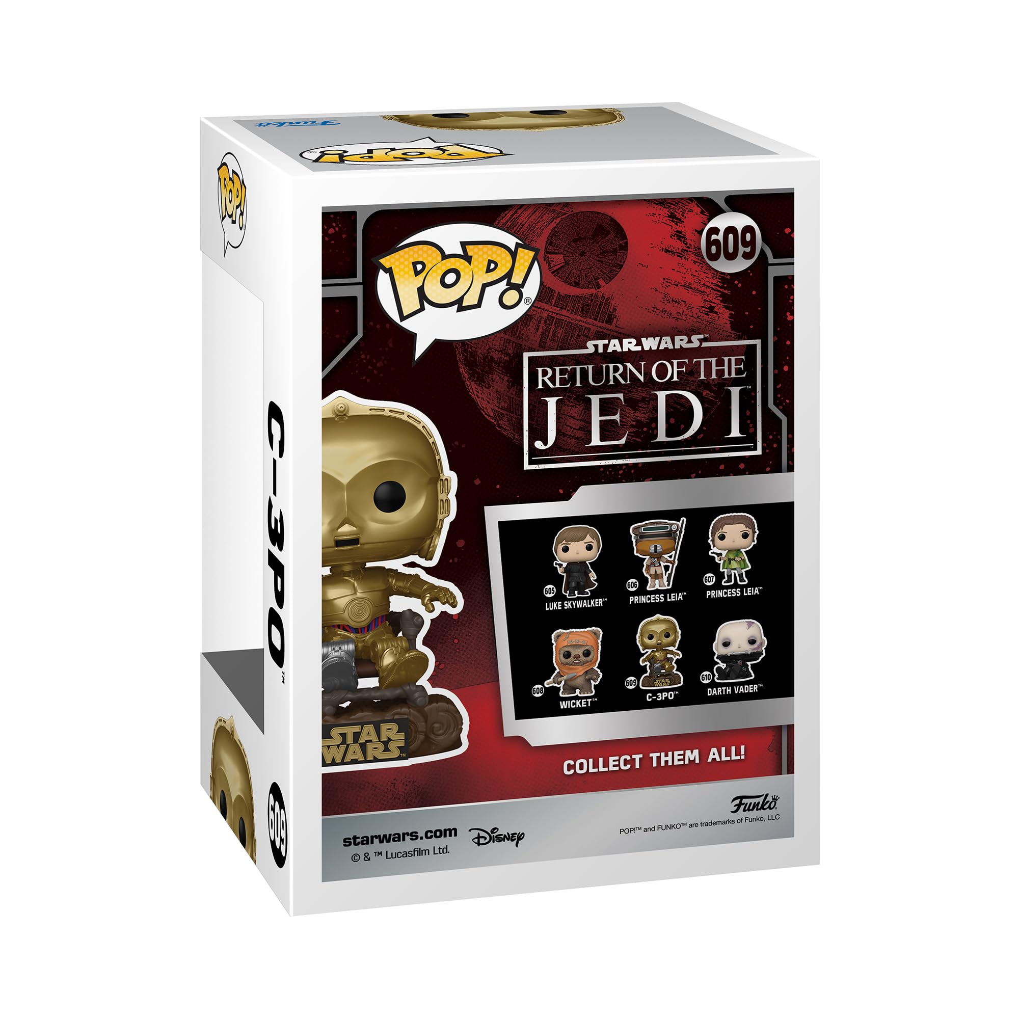 Funko Pop! Star Wars Return of The Jedi- C3PO #609 Funko