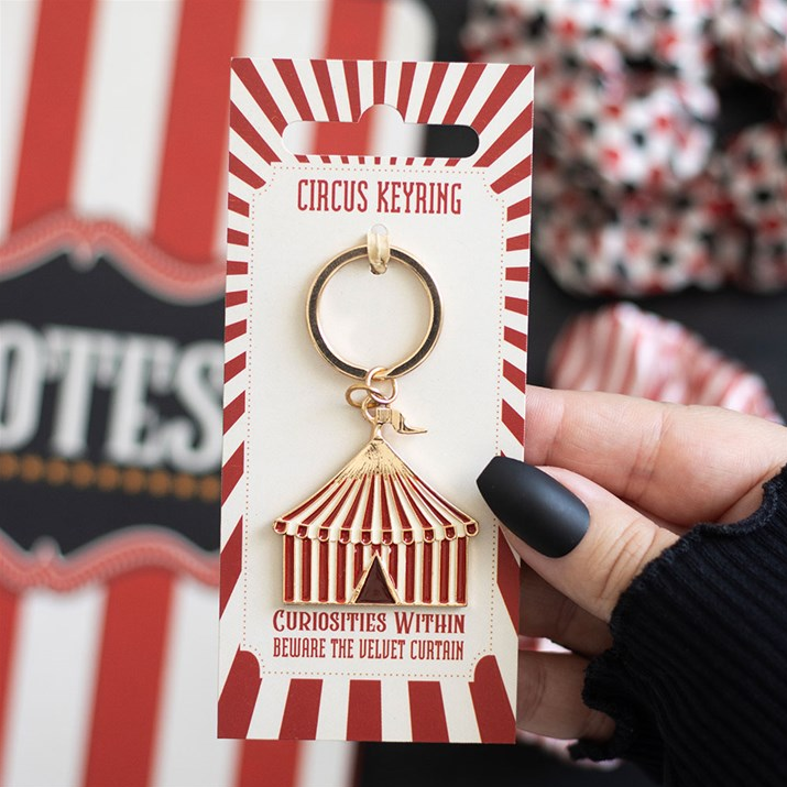 Circus Tent Keyring