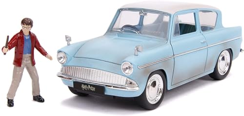 Noble Toys Harry Potter Figurine with 1959 Ford Anglia Noble toys