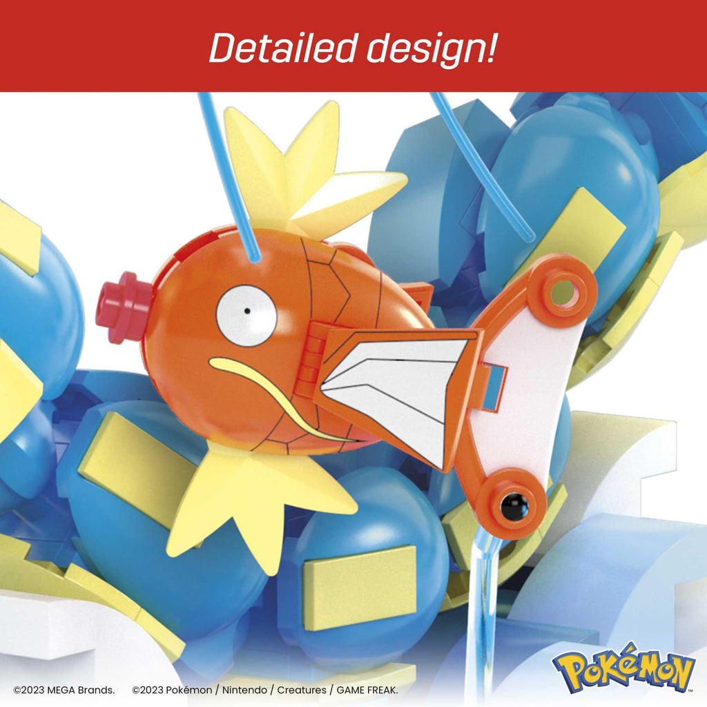Mega Pokemon Magikarp Evolution Building Set Mega Brands