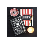 Red Circus Stripe A5 Notebook