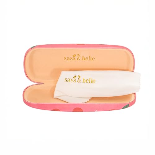 Sass & Belle Cherry/Capybara/Croissant/Strawberry Glasses Case