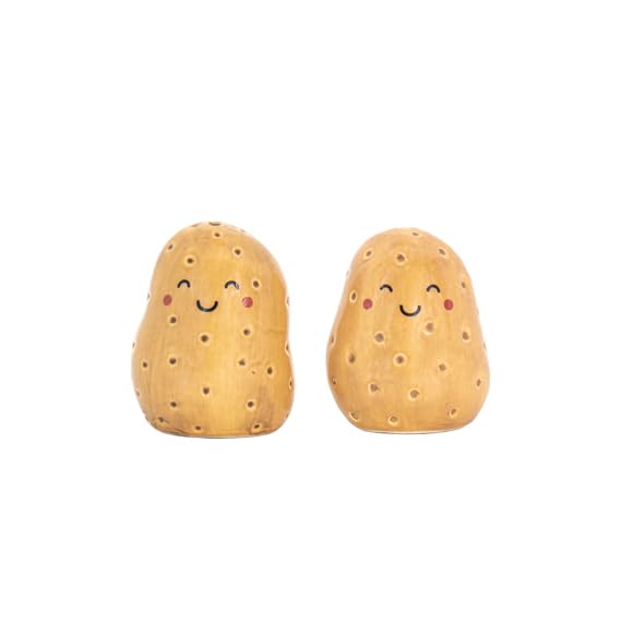 Sass & Belle Cute Potato Salt & Pepper Shakers Set