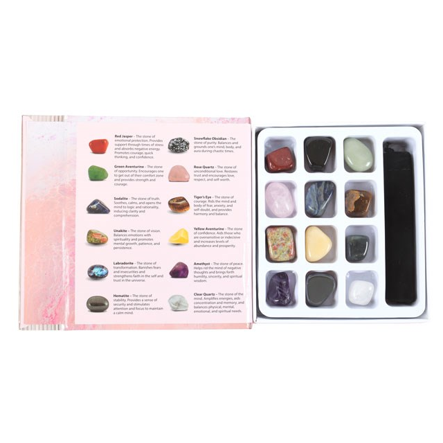 The Little Book of Crystal Healing Gift Set