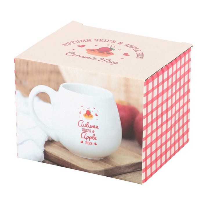Autumn Skies & Apple Pies Rounded Ceramic Mug
