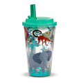 Puckator Zooniverse Double Walled Cup & Straw Puckator