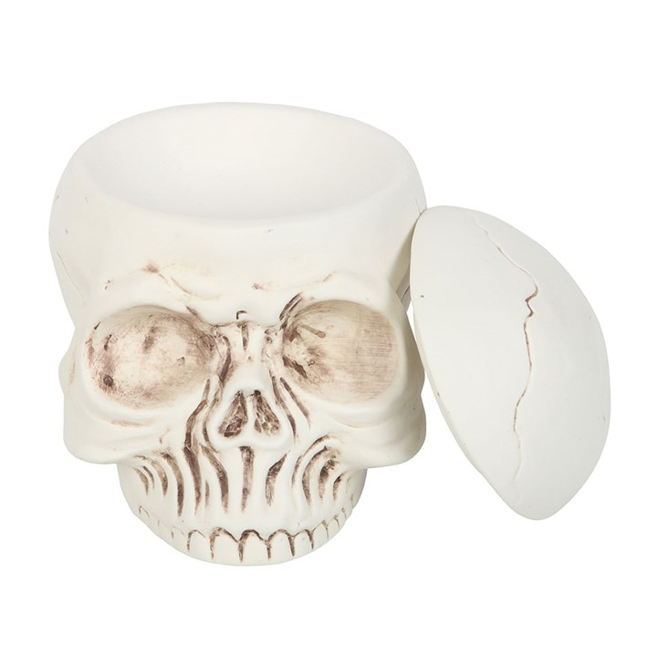 Weathered Skull Oil Burner and Wax Warmer