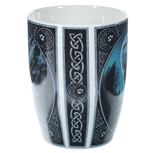 Puckator Lisa Parker Guidance Wolf Design Porcelain Mug Puckator