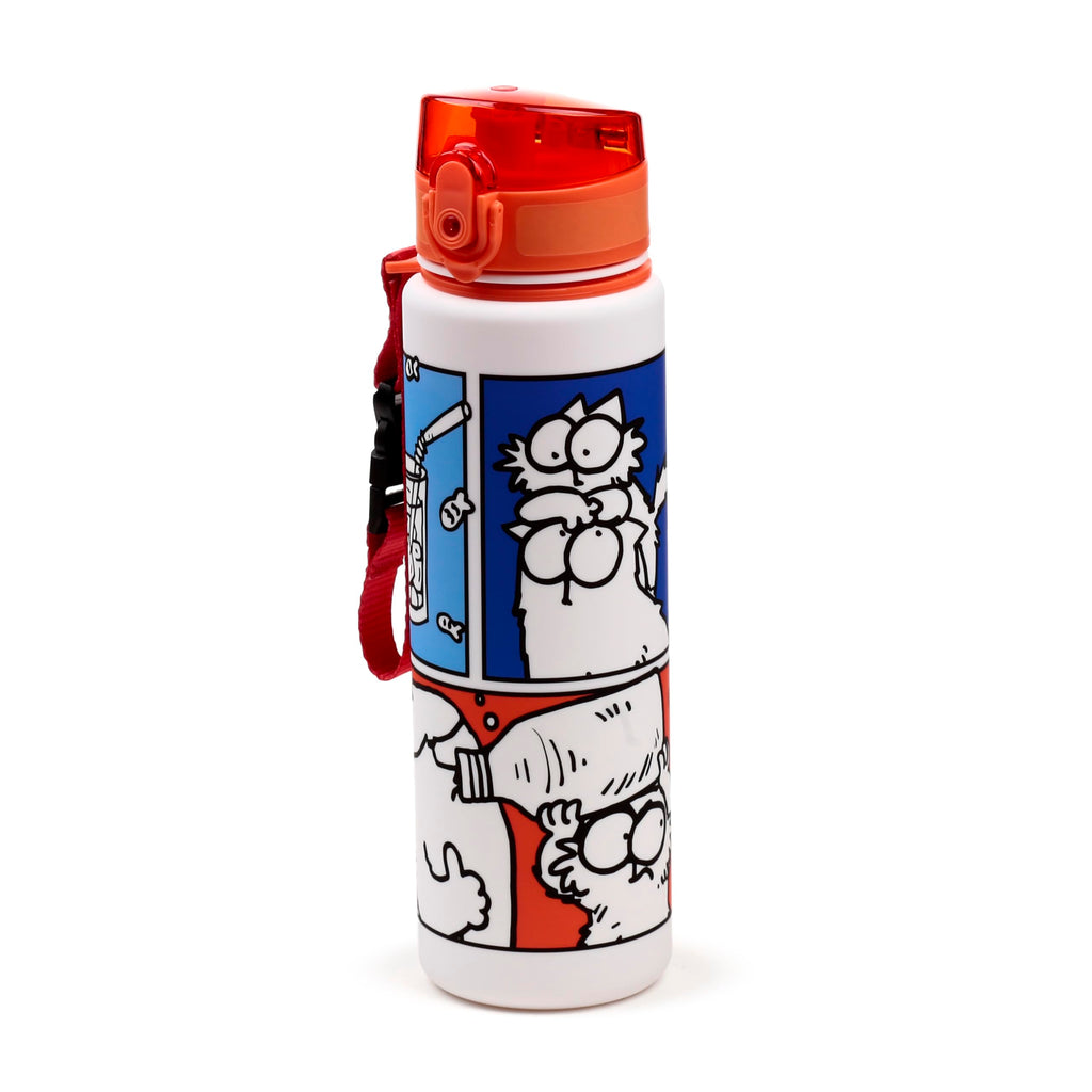 Puckator Simon's Cat 2024 Pop Top 600ml Shatterproof Bottle Puckator