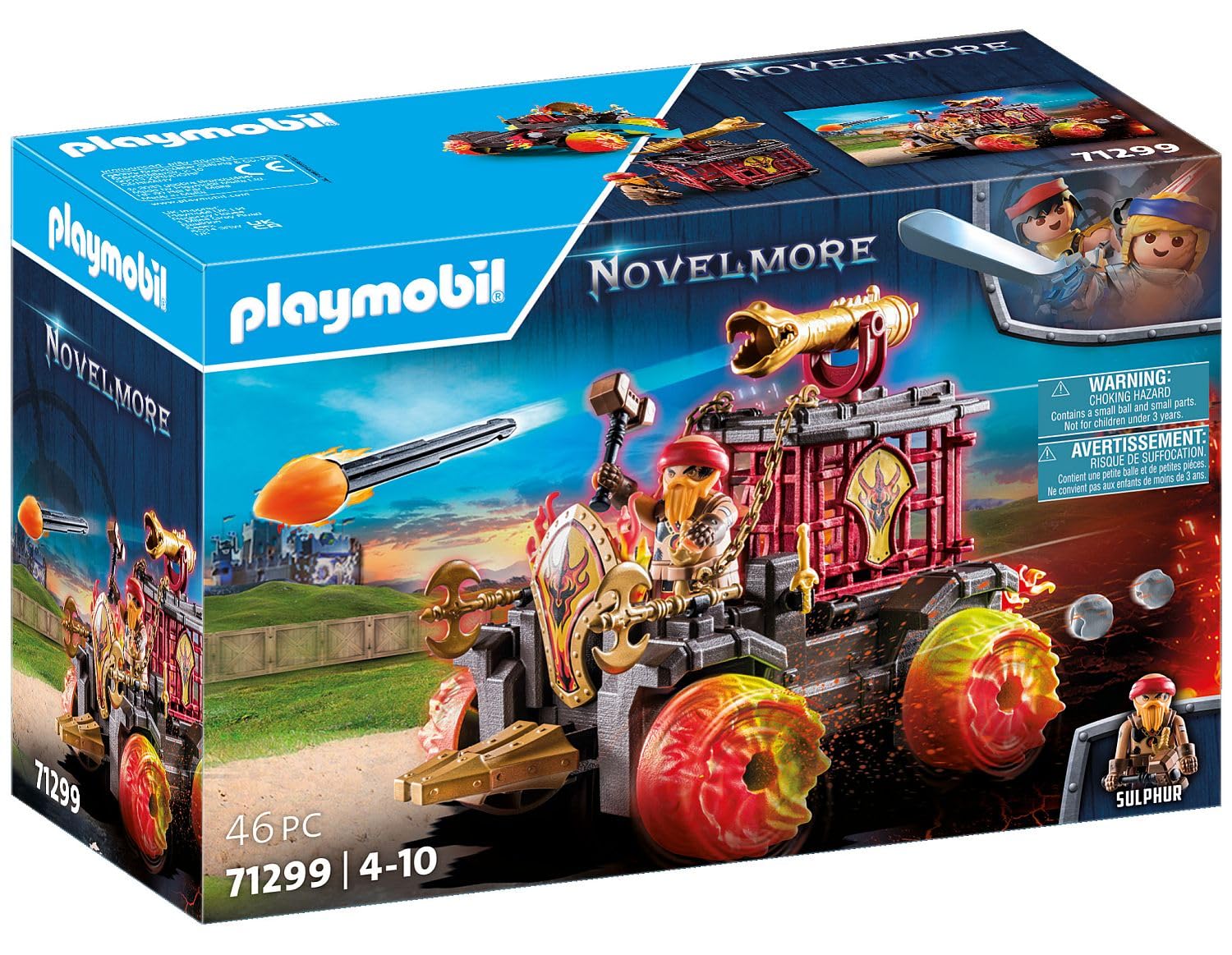 Playmobil Novelmore Burnham Raiders Battering Ram 71299 Playmobil