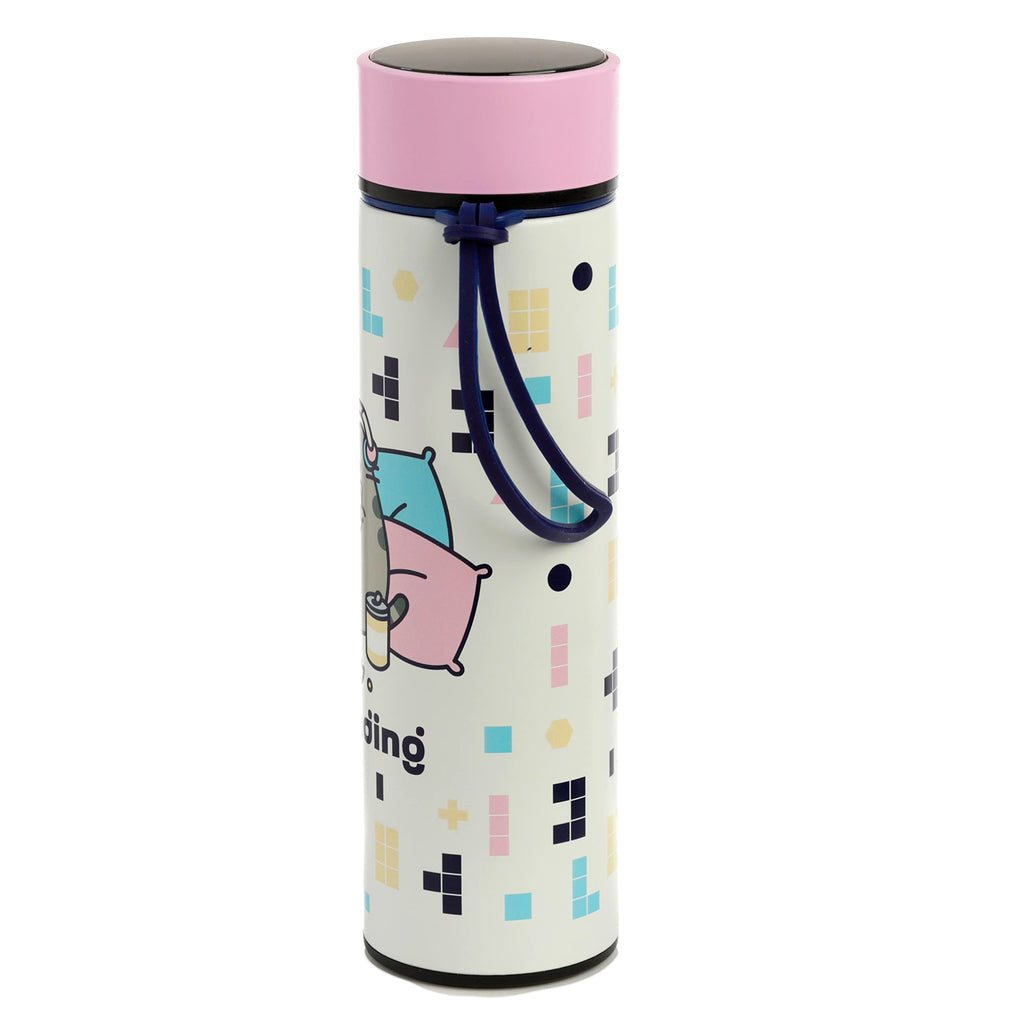 Puckator Pusheen  Water Bottle with Led Temperature Display Puckator