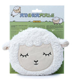 Puckator Adoramals Farm Sleepy Sheep Round Microwavable Plush Wheat & Lavender Heat Pack Puckator