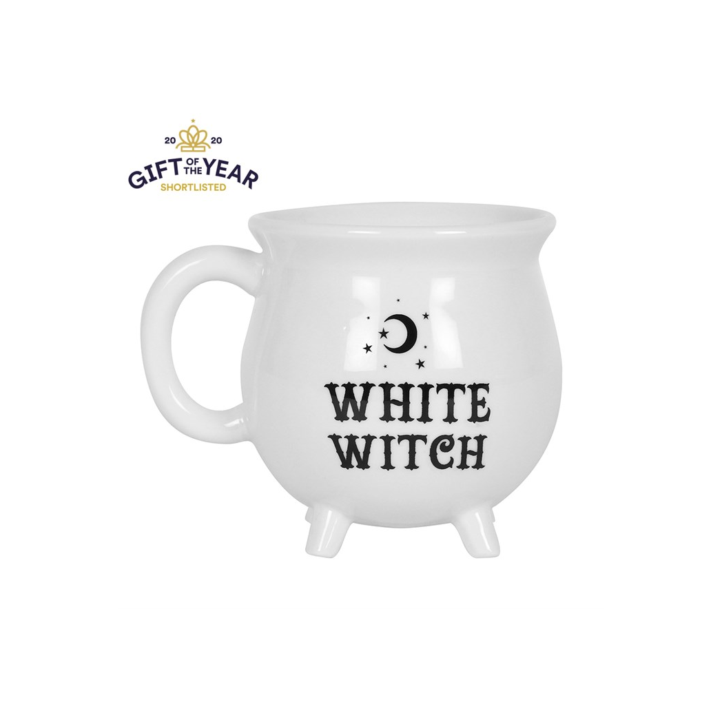 White Witch Cauldron Mug