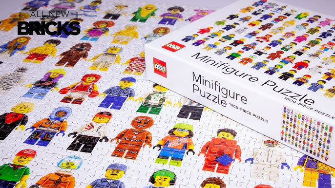 LEGO Minifigure 1000-Piece Puzzle