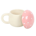 Pink Lidded Mushroom Mug Something Different