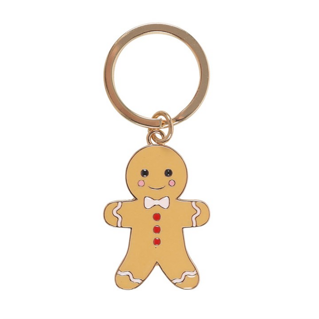 Gingerbread Man Keyring