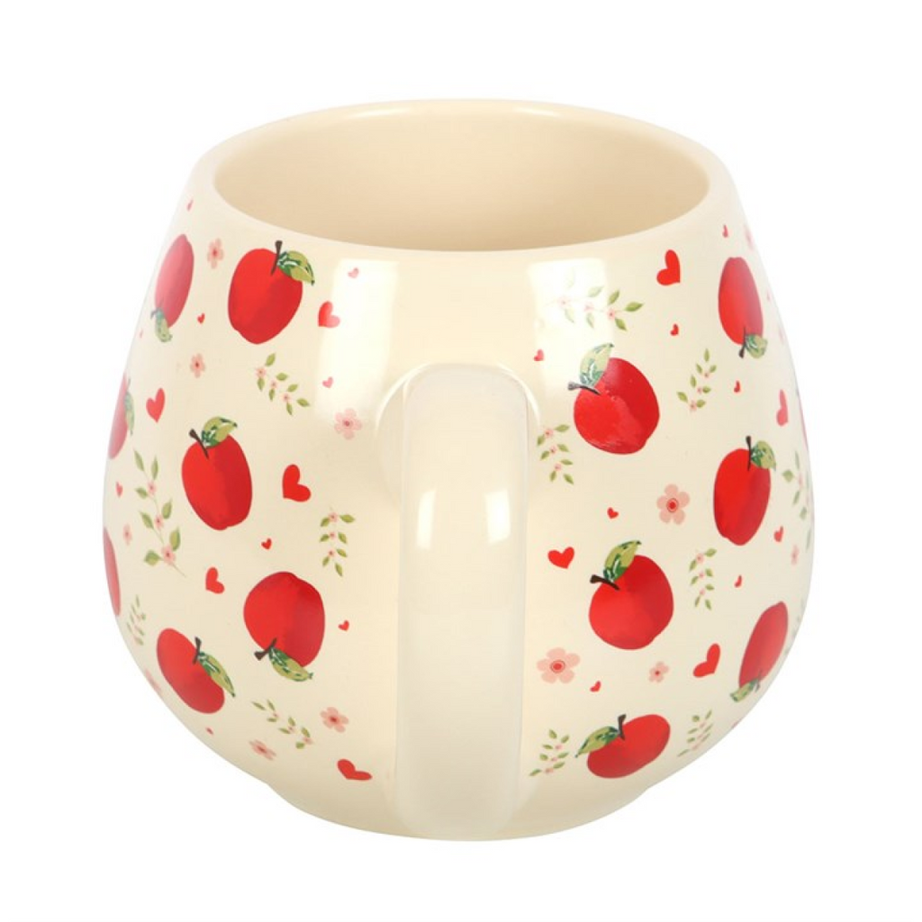 Apple Print Rounded Mug Something Different