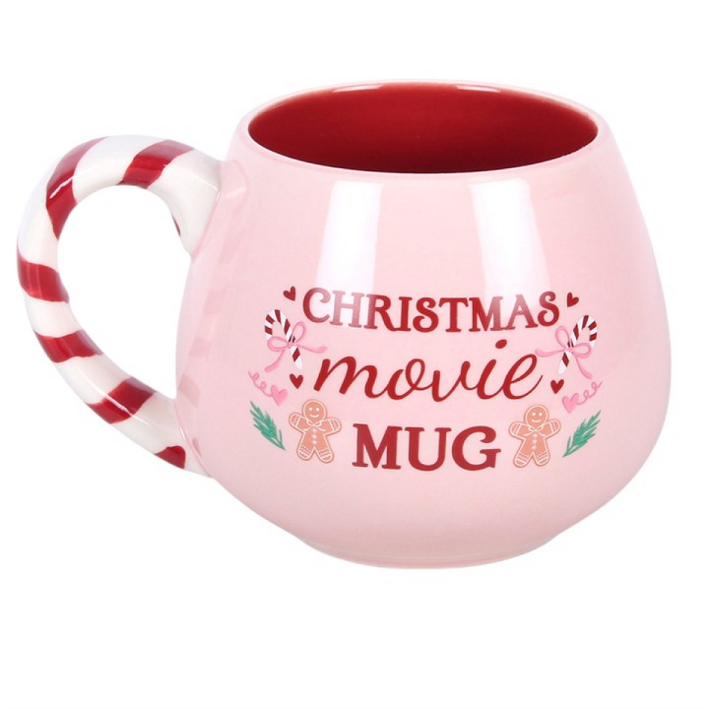 Pink Christmas Movie Mug – 500ml