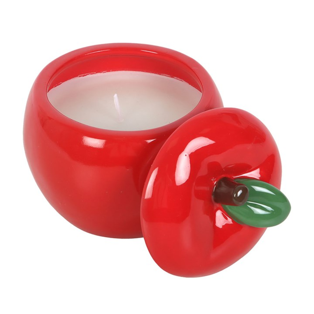 Apple Shaped Candle Jar Something Different
